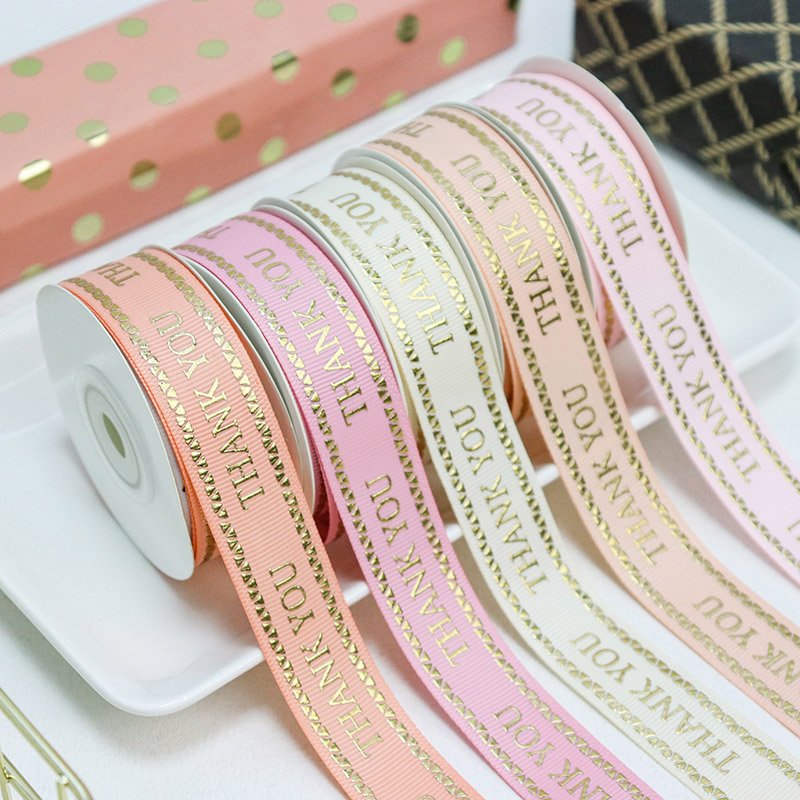 THANK YOU Grosgrain Ribbon